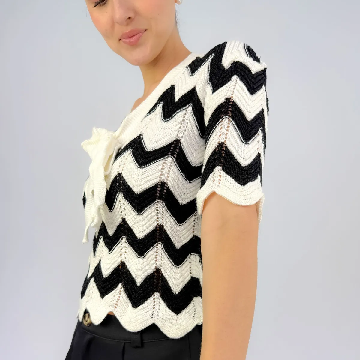 INTROSPECTIVA MODA - POLO MANGA CORTA TEJIDO MODELO MIKELA