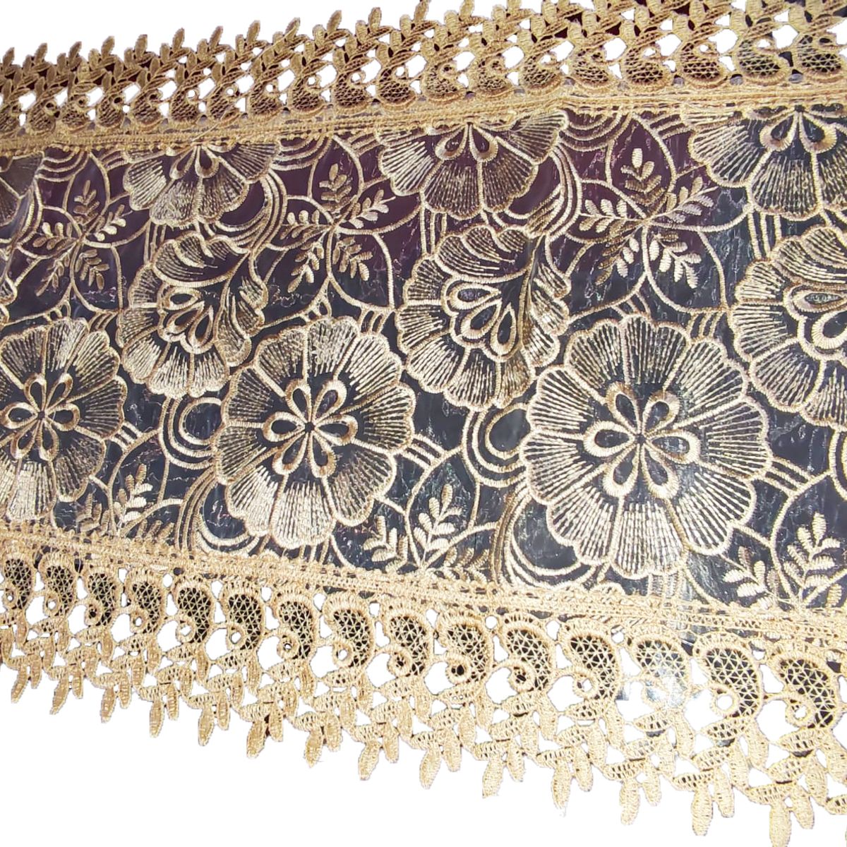 GENERICO - Camino de Mesa - Organza Floral