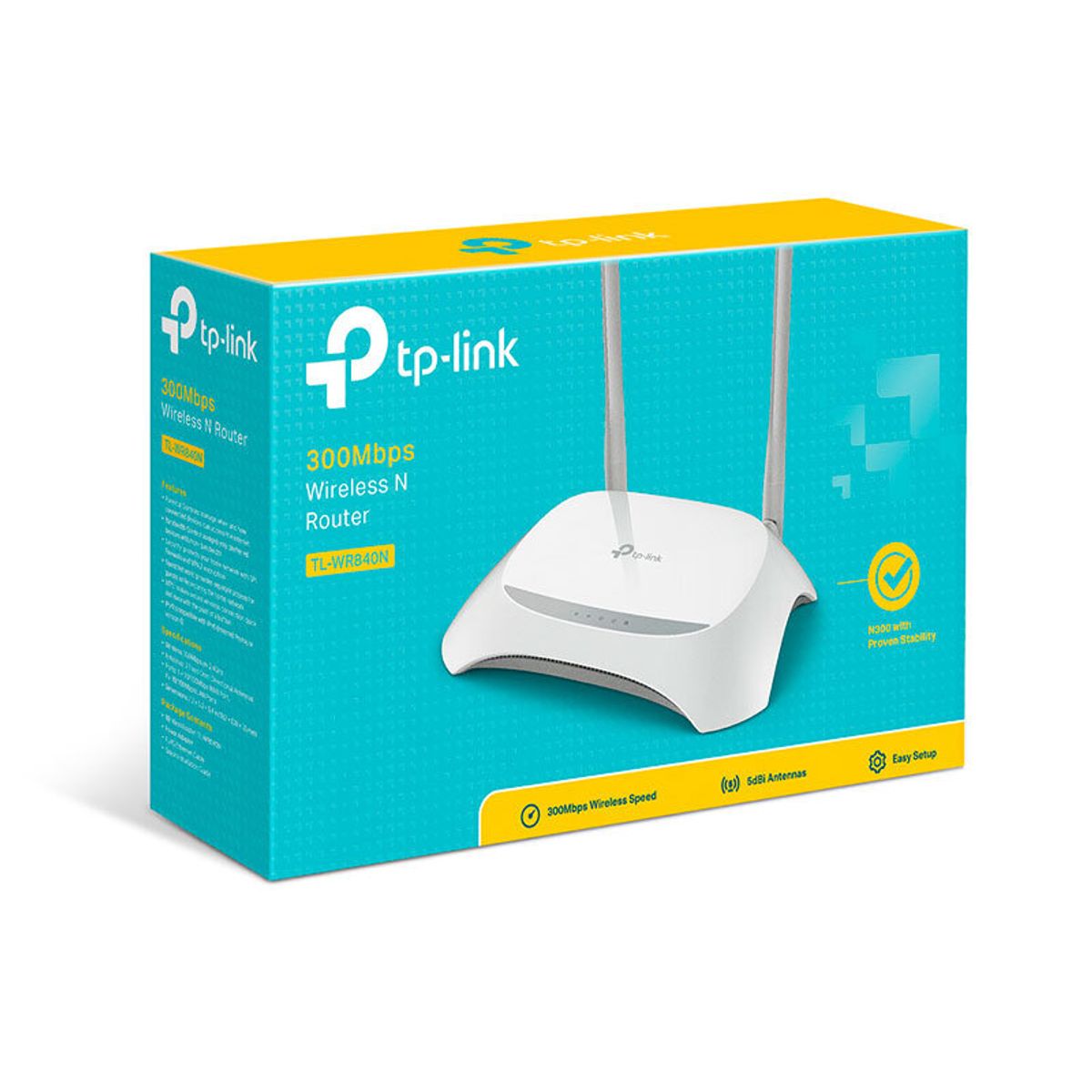 TP LINK - ENRUTADOR TP-LINK TL-WR840N INALÁMBRICO N 300M