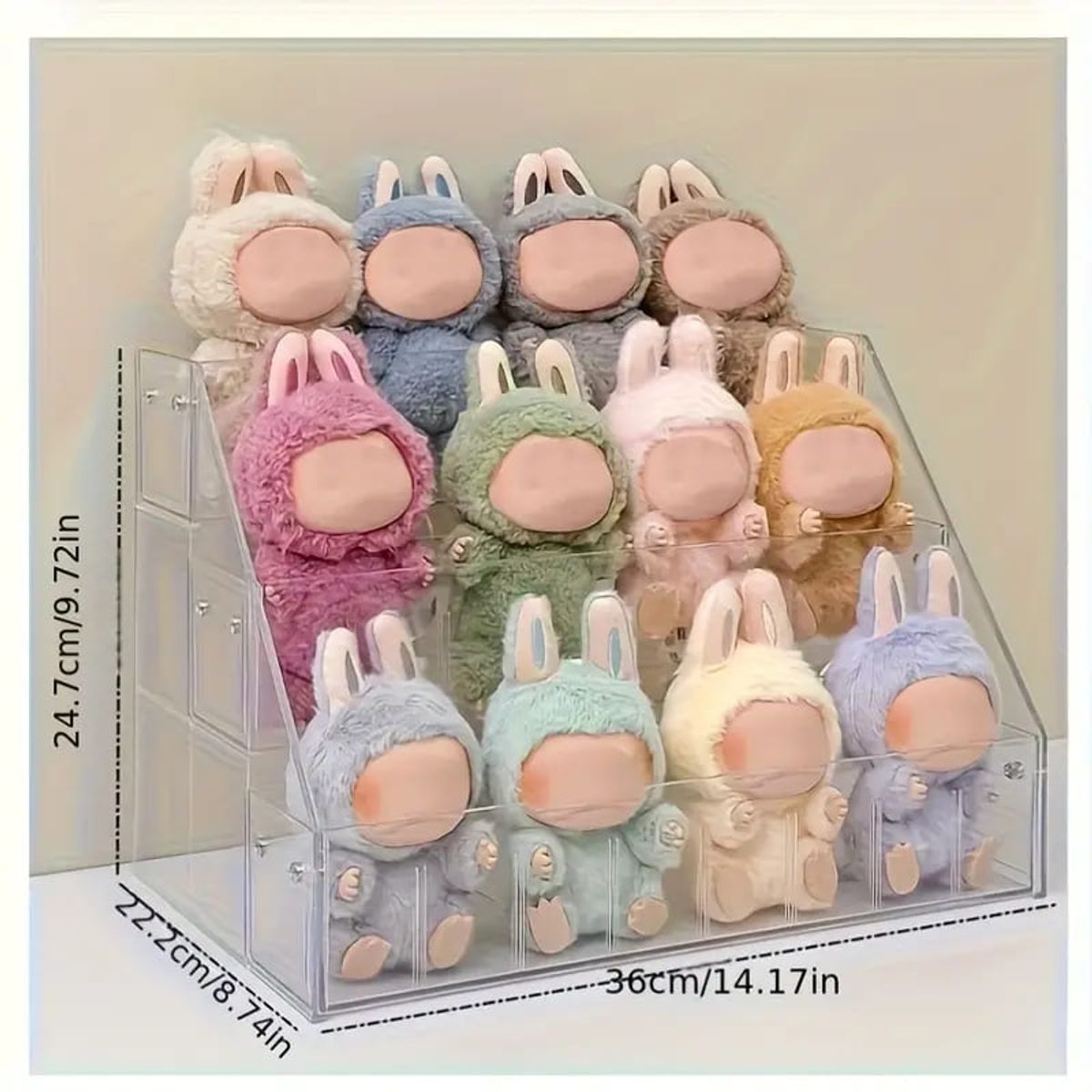 MEGIMPERU - Soporte de Exhibición Acrílico Organizador para Colecciones