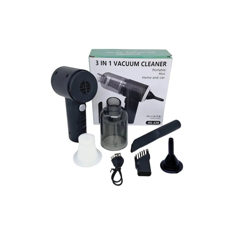 GENERICO - Aspiradora 3 en 1 Inalámbrico Recargable