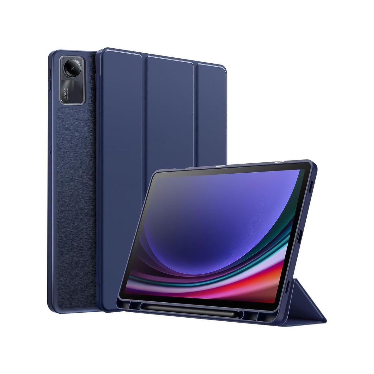 COVER - Funda Smart Cover con Porta Lápiz  XIAOMI REDMI PAD SE 11 azul