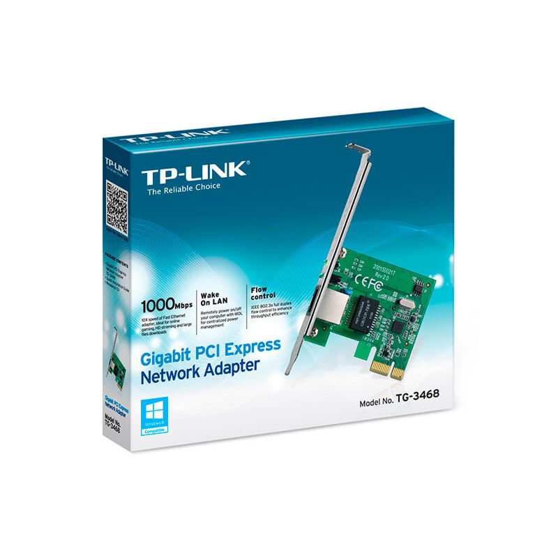 TP LINK - Tarjeta de red TP-LINK TG-3468 Gigabit 101001000