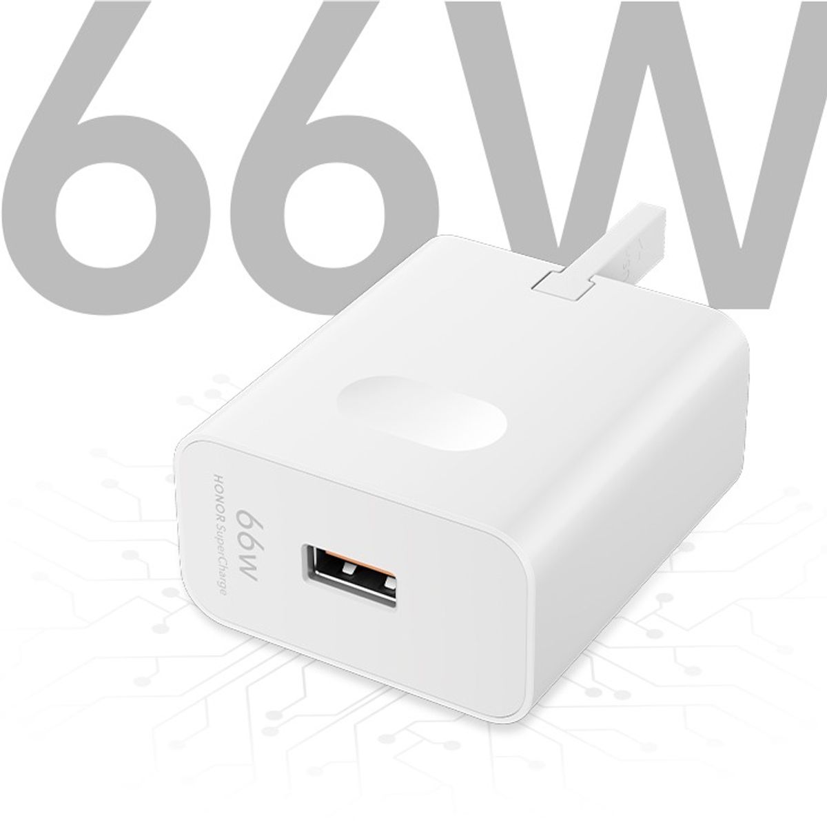 HONOR - cargador honor 66w  color blanco
