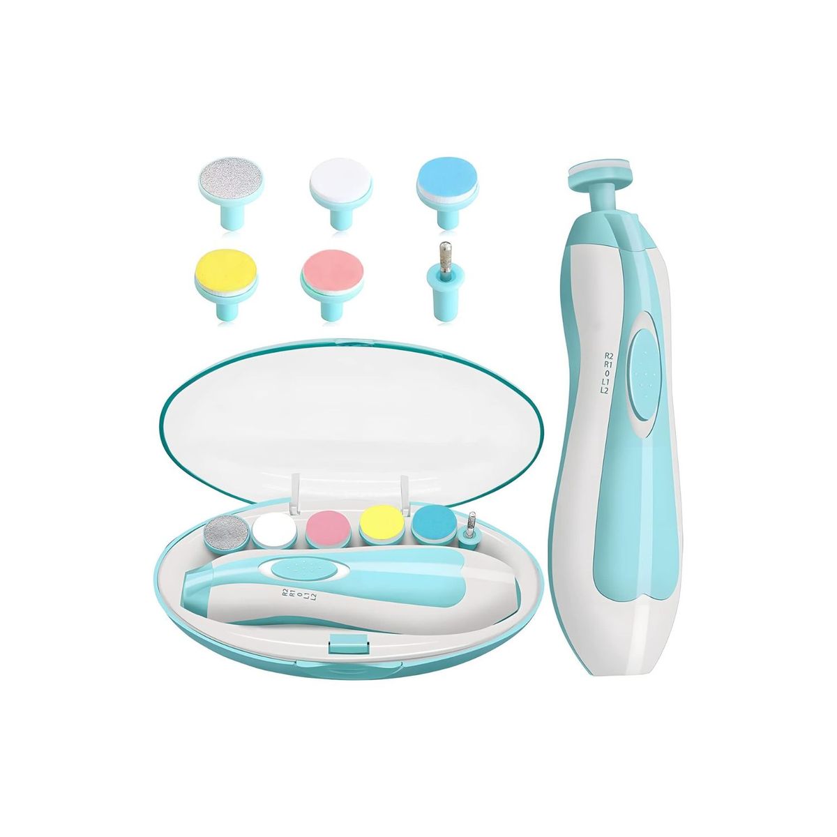 GENERICO - LIMADOR DE UÑAS ELÉCTRICA PARA BEBÉS