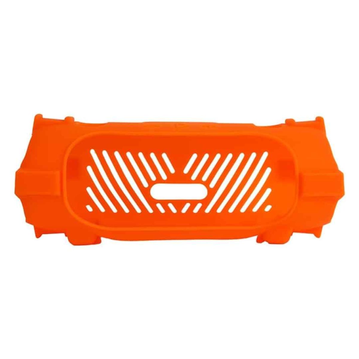 GENERICO - FUNDA PROTECTORA DE SILICONA PARA JBL CHARGE 6 - HOLDER -  NARANJA