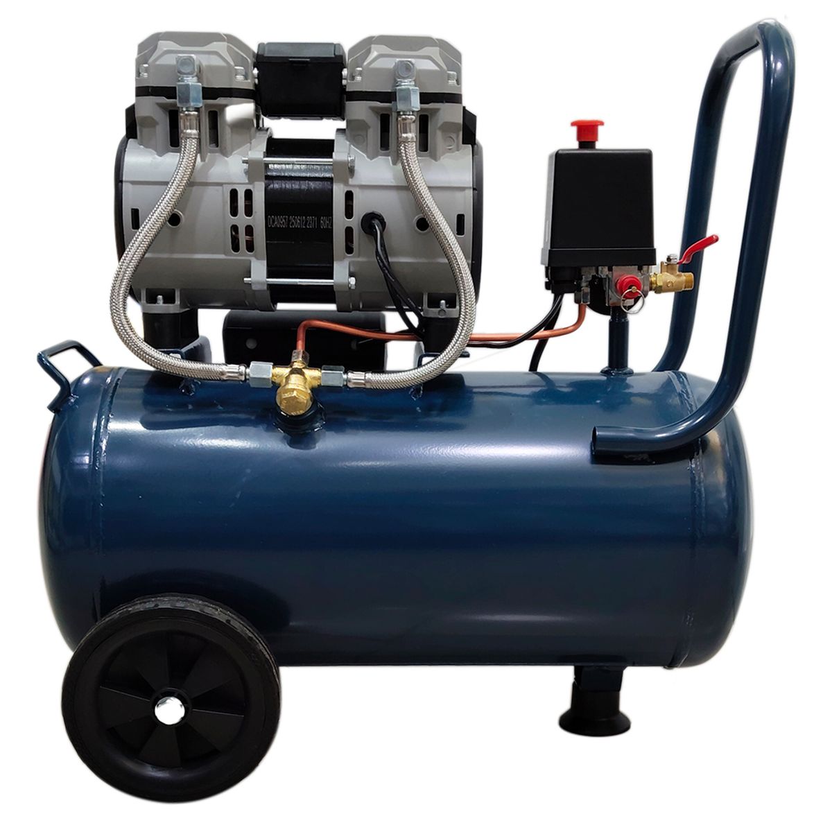 DONGCHENG - Compresora Silenciosa sin Aceite Industrial Dongcheng DQE1200/30L 30 Litros 1200W
