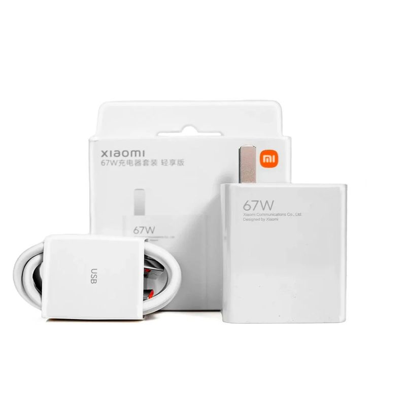 XIAOMI - cargador   para xiaomi 67w Charger