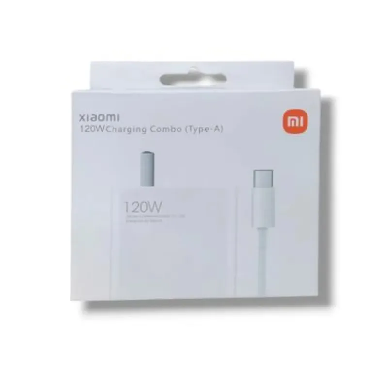 XIAOMI - cargador xiaomi 120w blanco