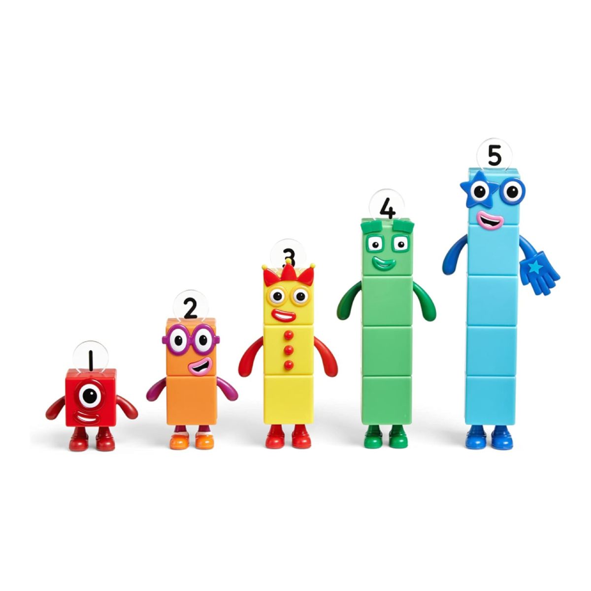 LEARNING - Numberblocks 1 al 5 Figuras coleccionables