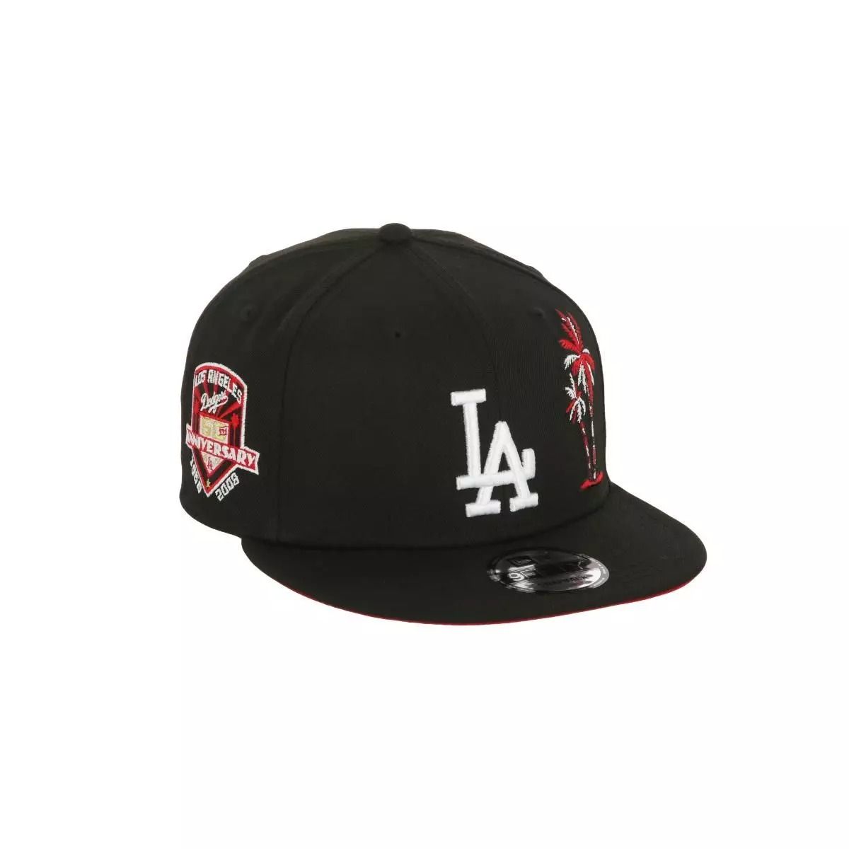 NEW ERA - Gorra 9Fifty Los Angeles Dodgers MLB Black And Pink Patch