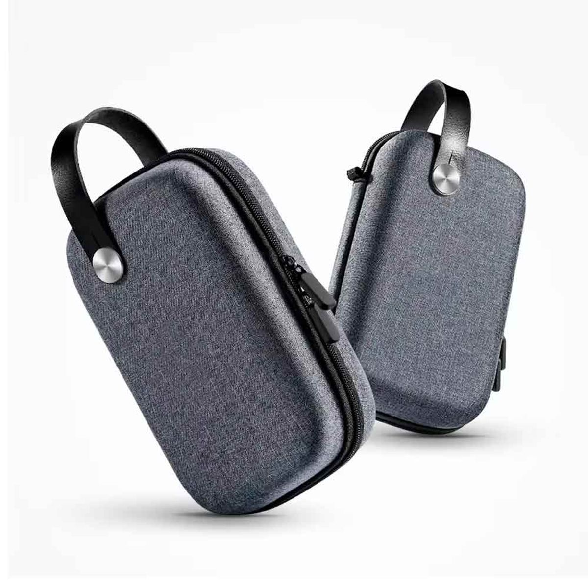 VARIOS - Estuche Organizador Rígido Electrónicos de Viaje Impermeable Azulino