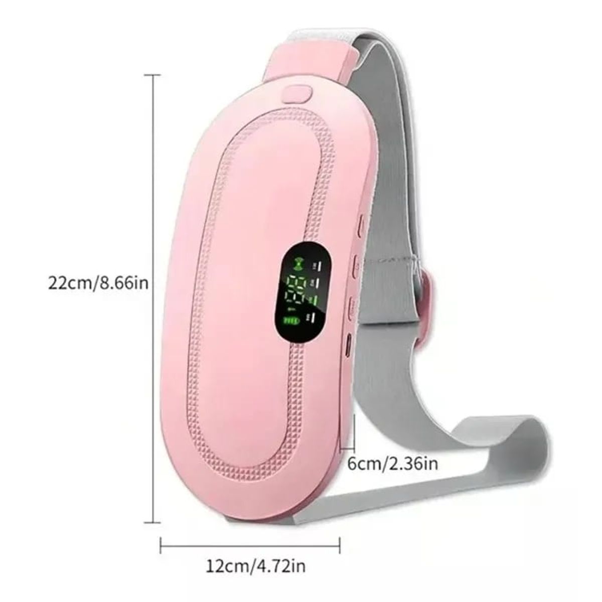 GENERICO - Cinturón Calentador Alivio Cólicos Menstruales Guatero Usb