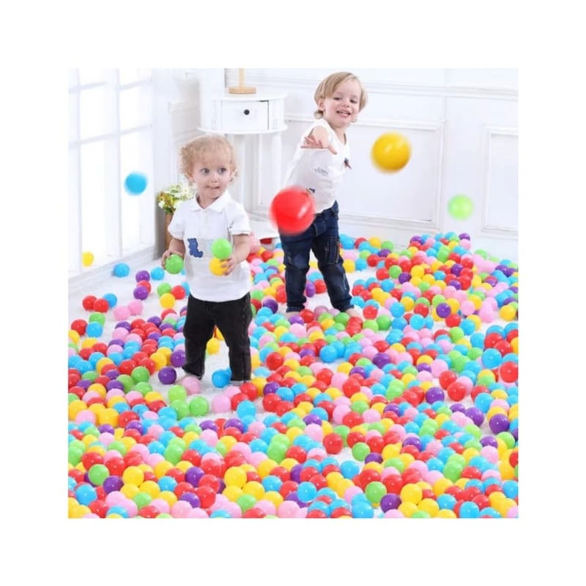 GENERICO - Pack de 50 pelotas para niños