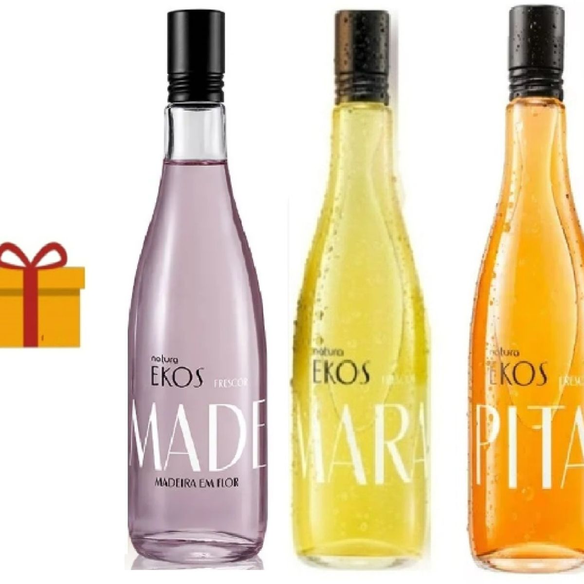 NATURA - Frescor Ekos maracuya + pitanga + madeira en flor y regalo