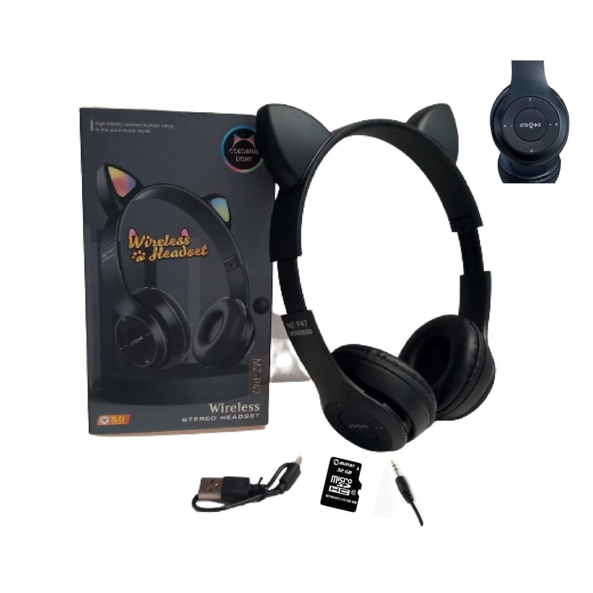 GENERICO - Audífono inalámbrico con Bluetooh kids