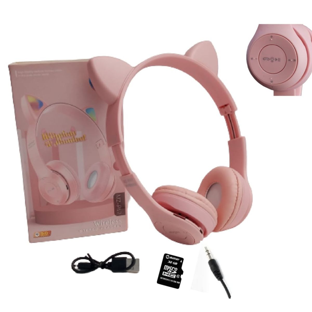 GENERICO - Audífono inalámbrico con Bluetooh kids