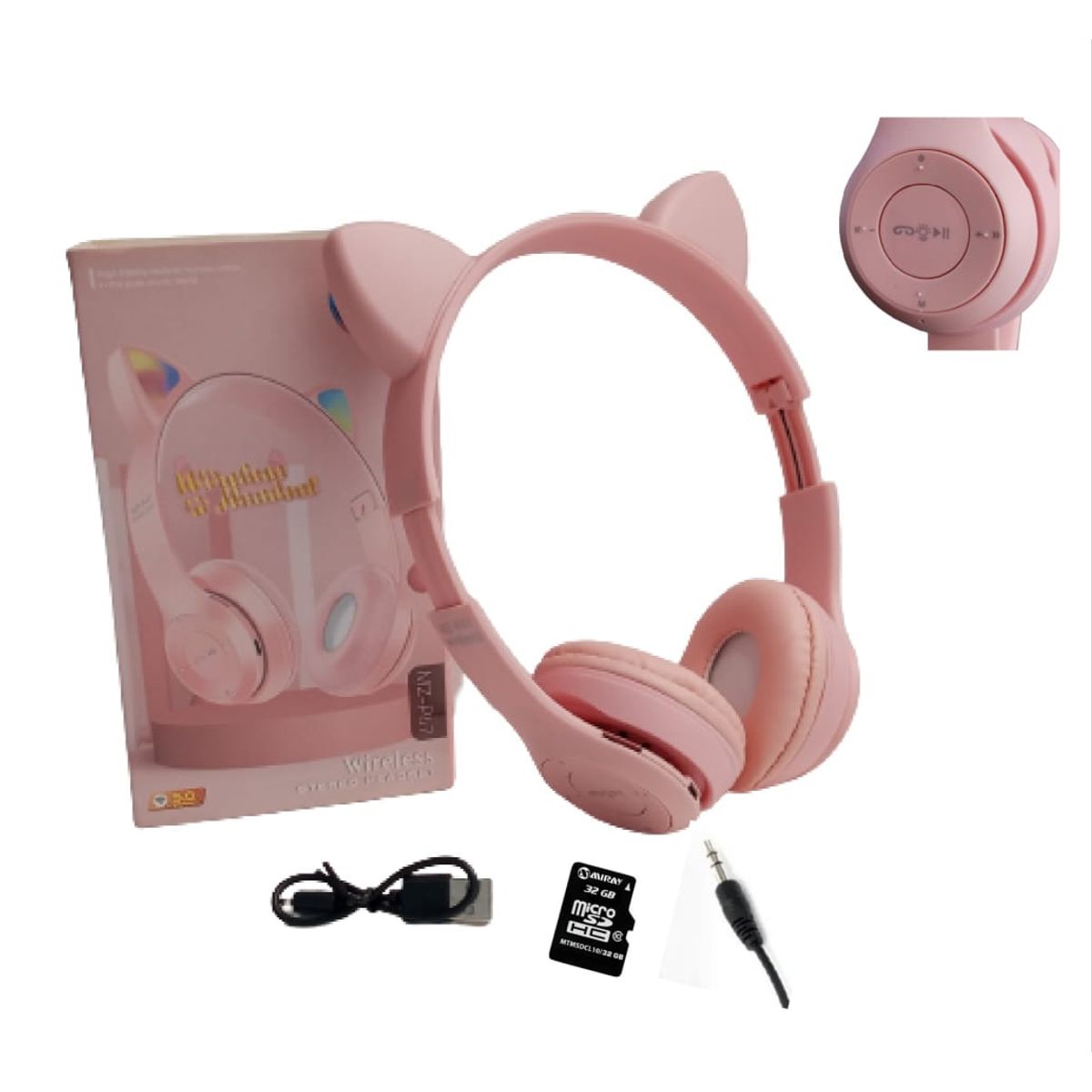 GENERICO - Audífono inalámbrico con Bluetooh kids