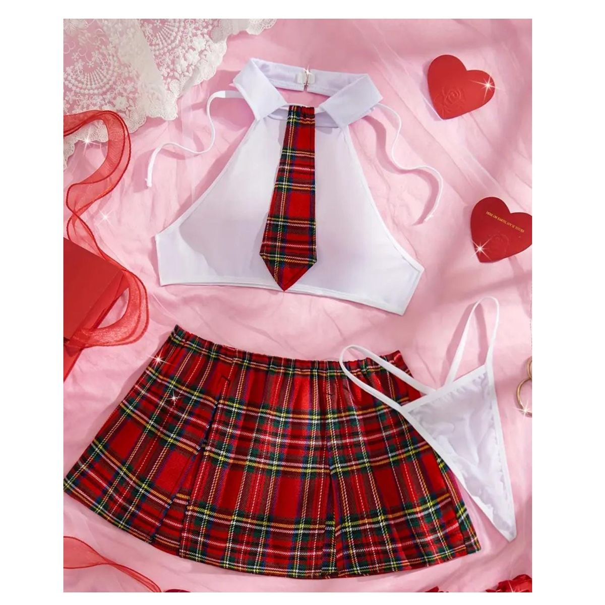 MORITA BAG STORE - CONJUNTO DE LENCERIA PARA MUJER FANTASIA