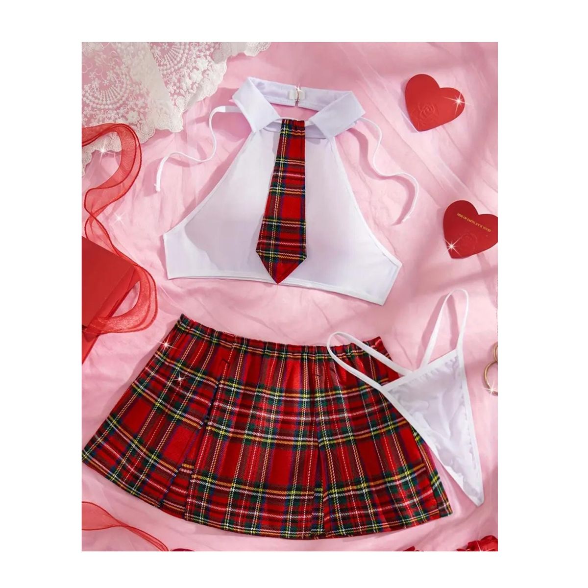 MORITA BAG STORE - CONJUNTO DE LENCERIA PARA MUJER FANTASIA