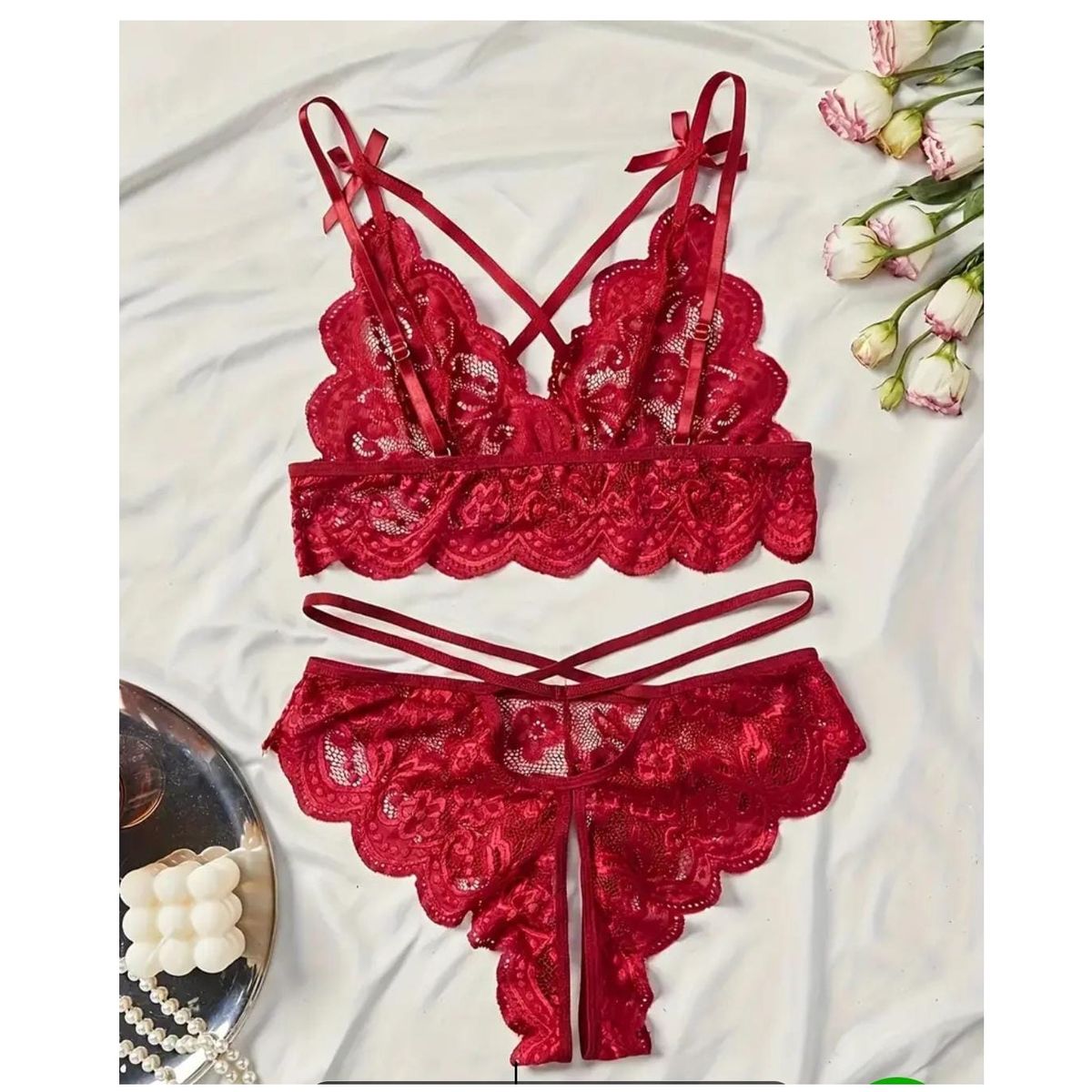 MORITA BAG STORE - CONJUNTO DE LENCERIA PARA MUJER SEXY