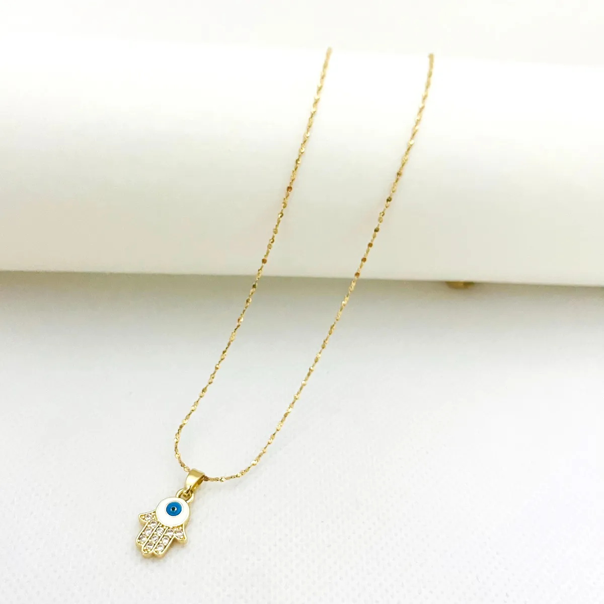 GENERICO - Collar de Acero Mano Turca 43 cm