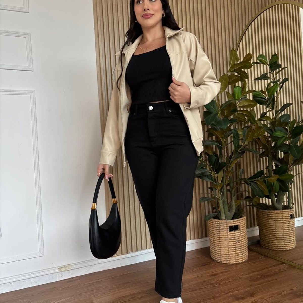 GENERICO - CASACA OVERSIZE URBANA PARA MUJER