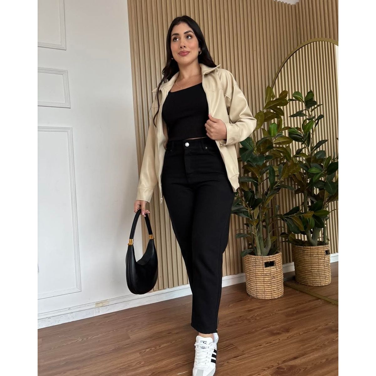 GENERICO - CASACA OVERSIZE URBANA PARA MUJER