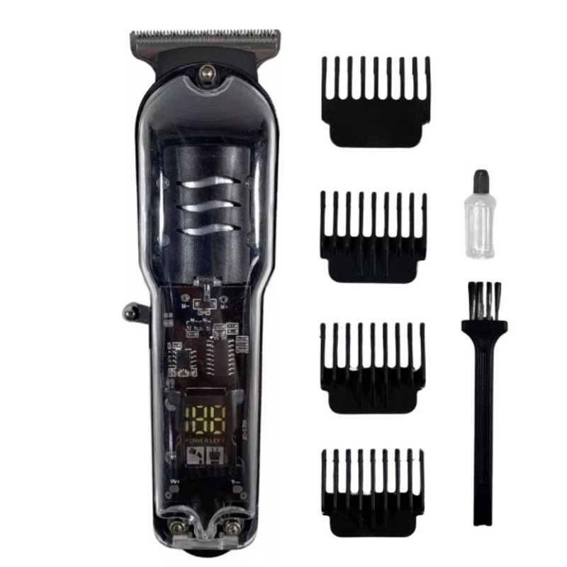 GENERICO - RAZURADORA LED COLOR NEGRO ALTA PRECISION