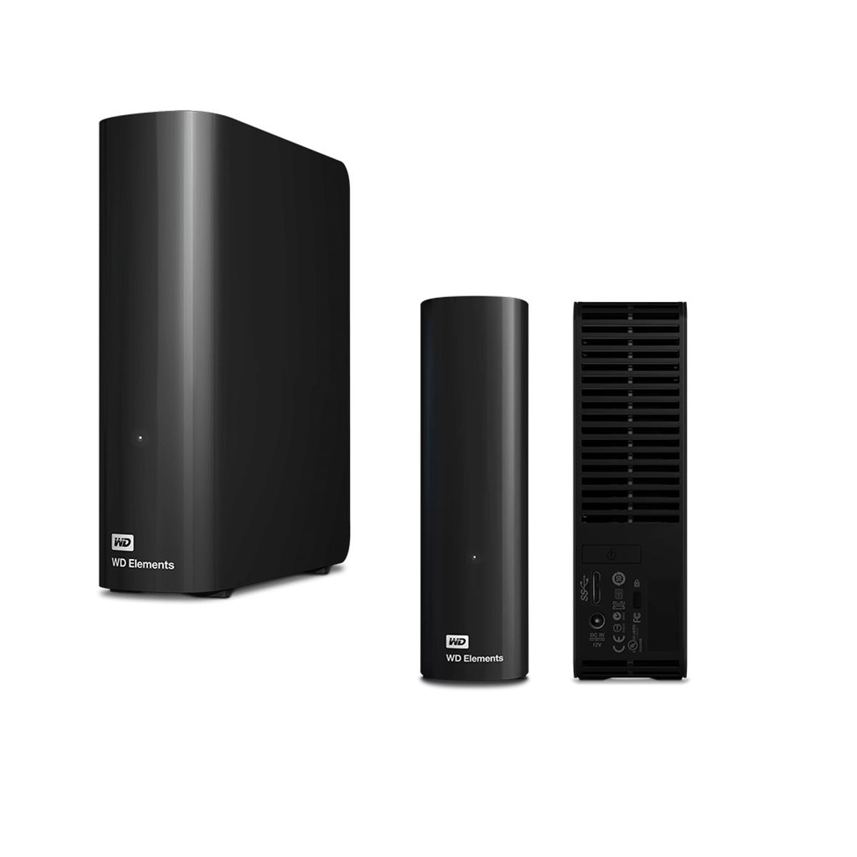 WESTERN DIGITAL - Disco externo Western Digital Elements Desktop 8TB USB 3.0