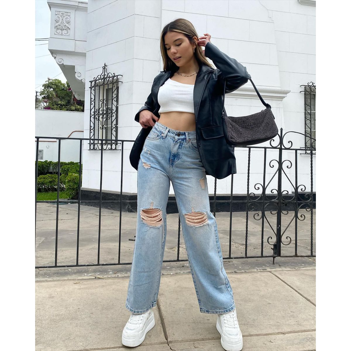 GENERICO - BLAZER ELEGANTE JUVENIL OVERSIZE