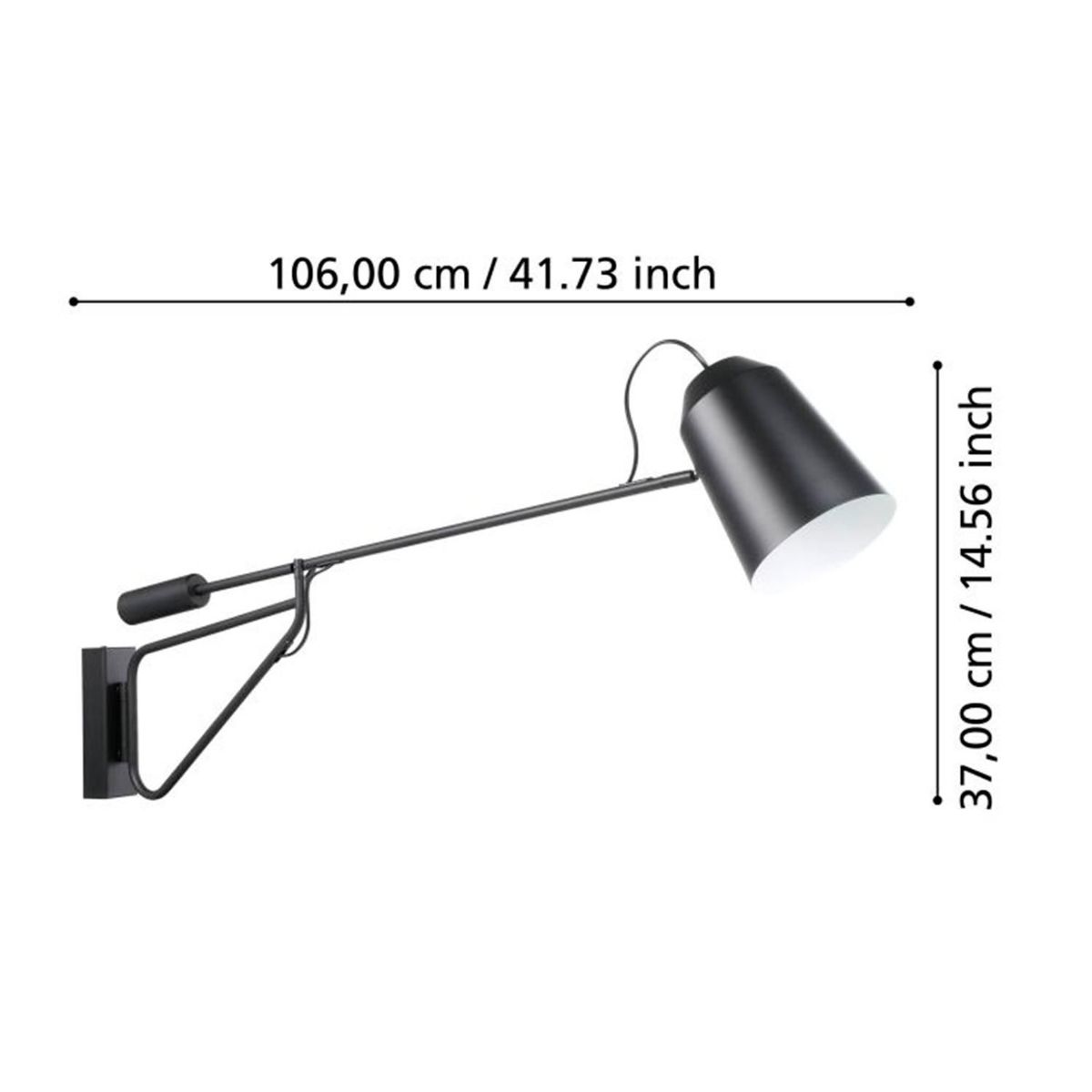 EGLO - Aplique Loreto 1x28w