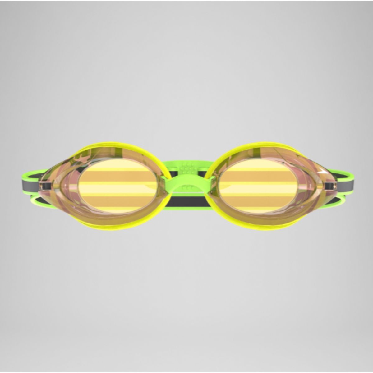 Speedo - Lente para Natacion Speedo Vanquisher 3.0 Mirror Yellow