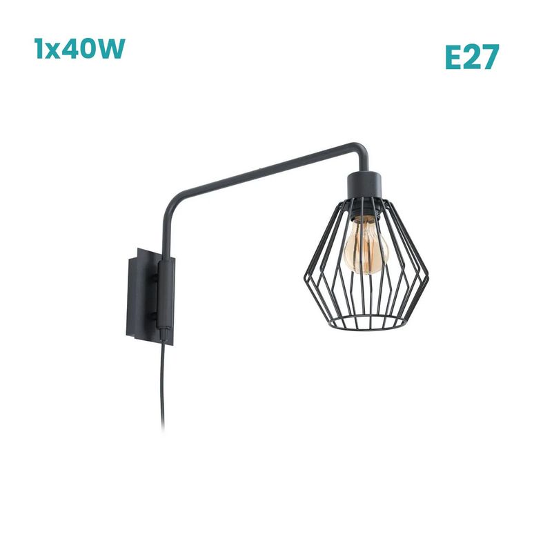 EGLO - Lamp Pared Tabillano 1 1x40w