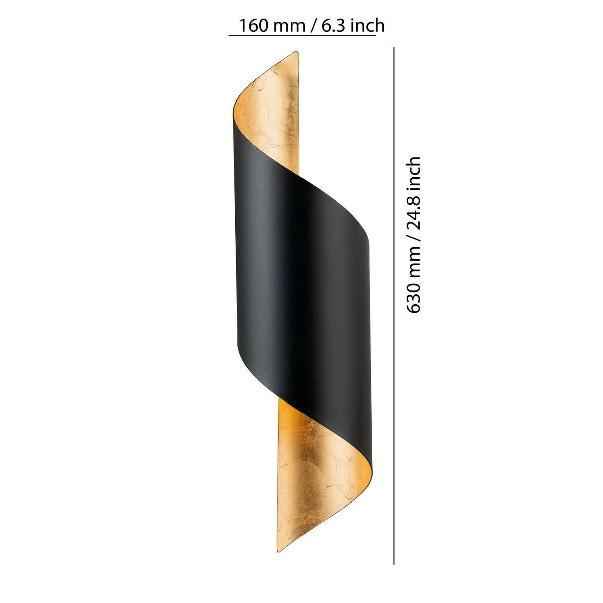 EGLO - Lampara Pared Jabaloyas 1x40w
