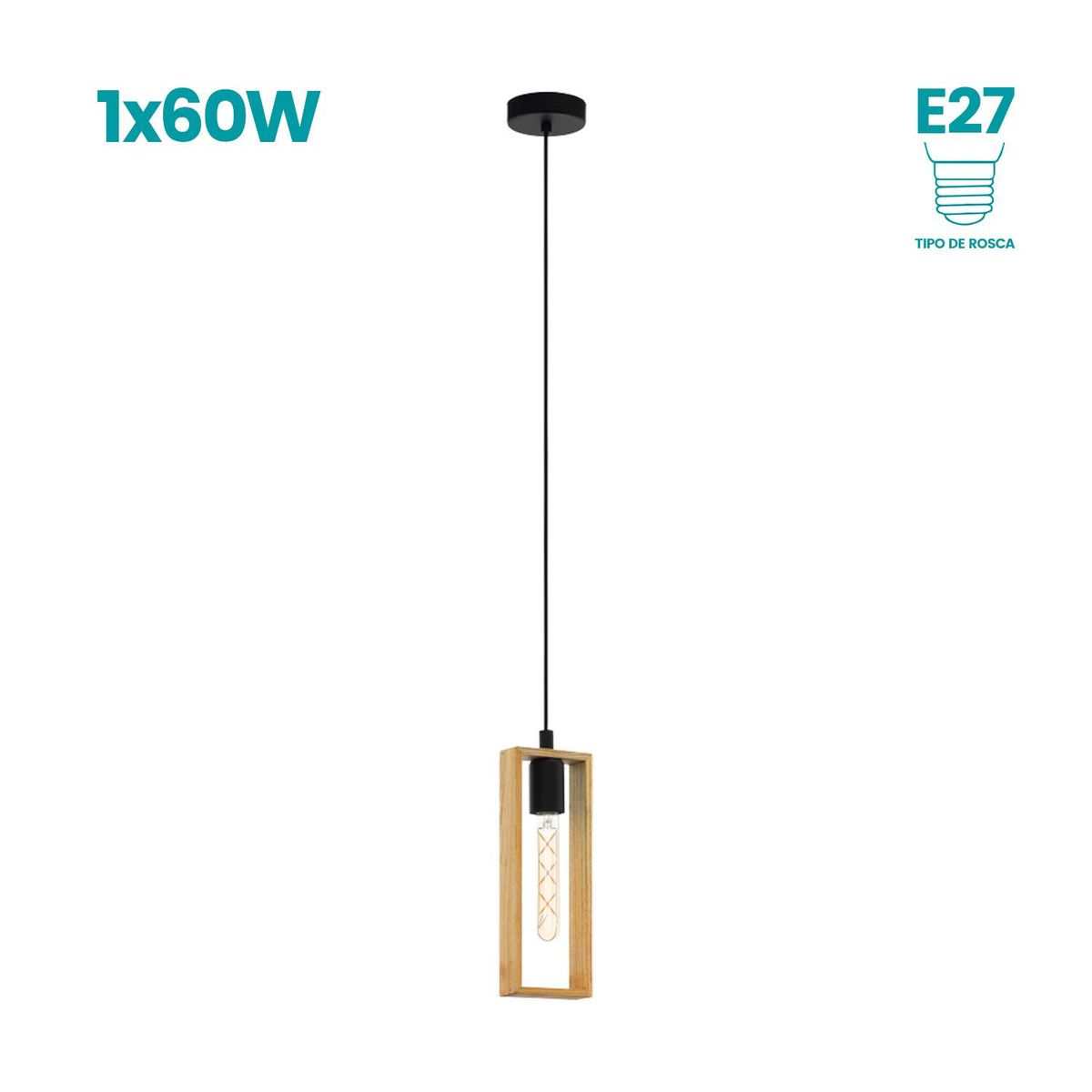 EGLO - Lámpara Colgante Eglo Littleton Eglo