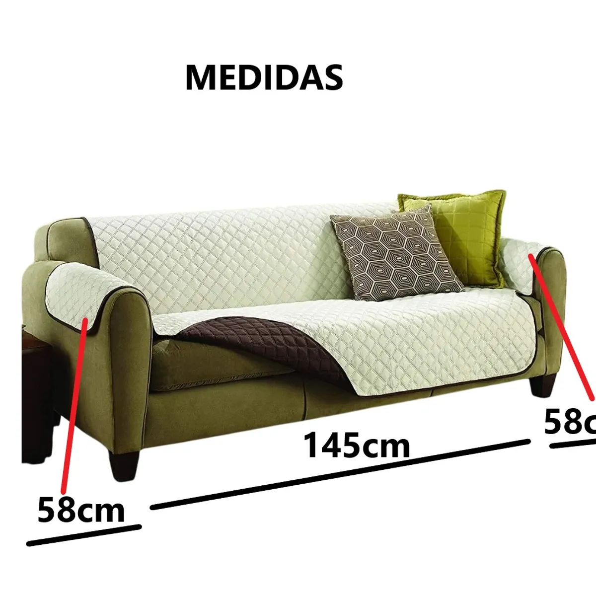 GENERICO - Cobertor fundas para sofá para mascotas