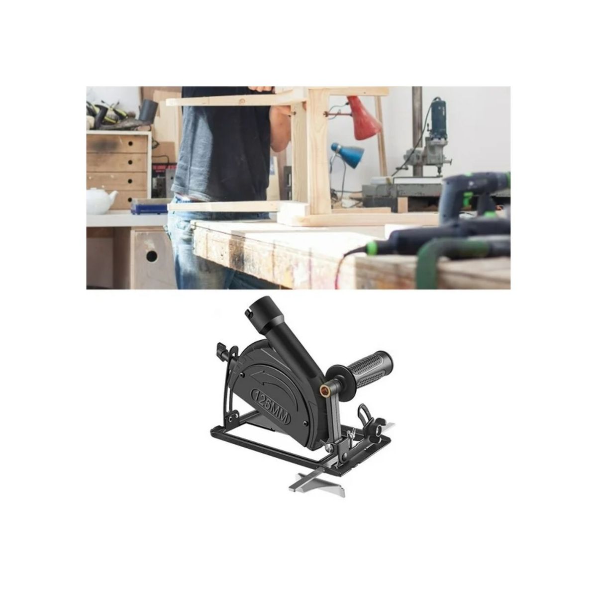 GENERICO - Adaptador De Amoladora A Sierra Circular Carpinteria