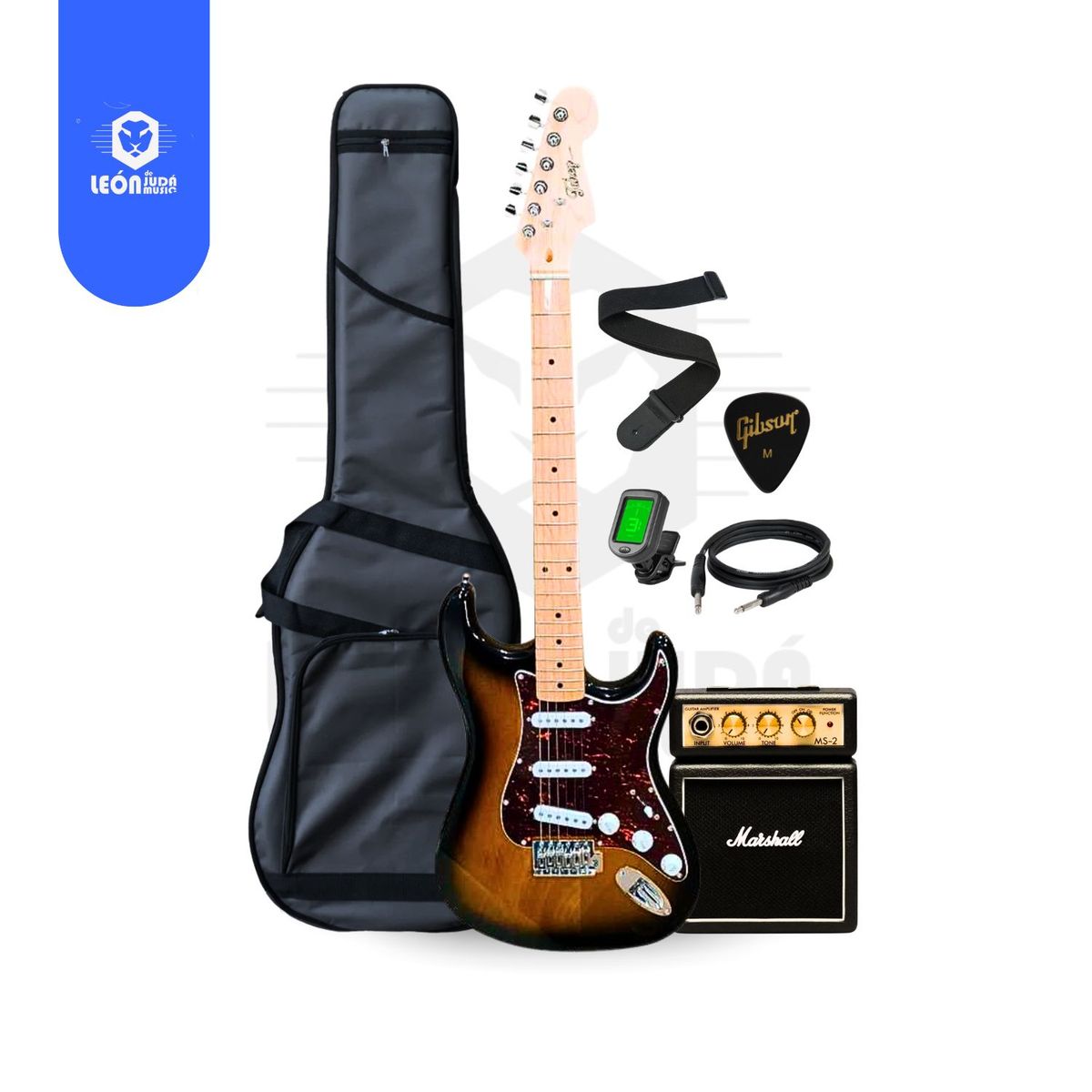 TAKEY - GUITARRA ELECTRICA TAKEY STRATOCASTER PACK COMPLETO