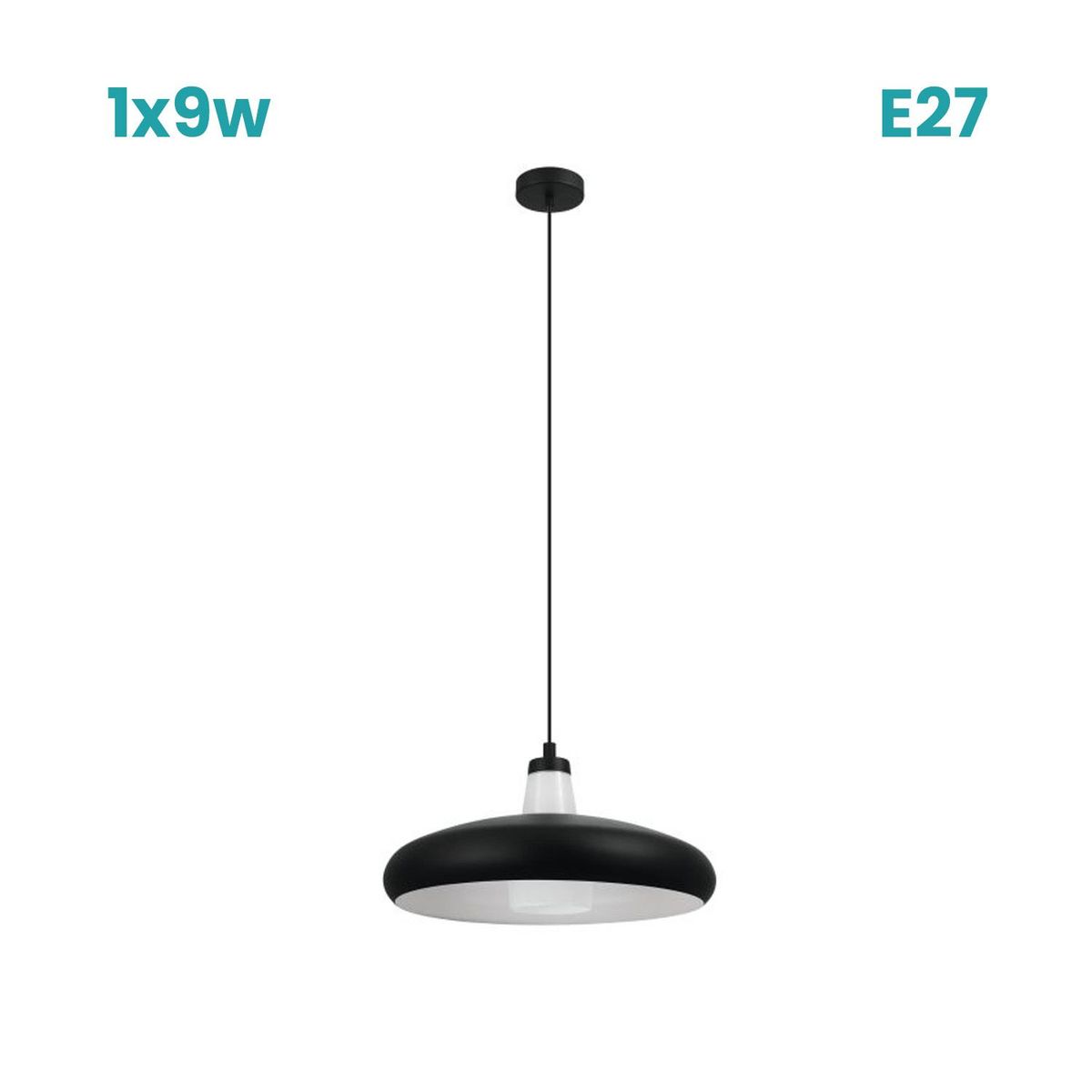 Eglo - Lámpara Colgante Tabanera-c 9w D445