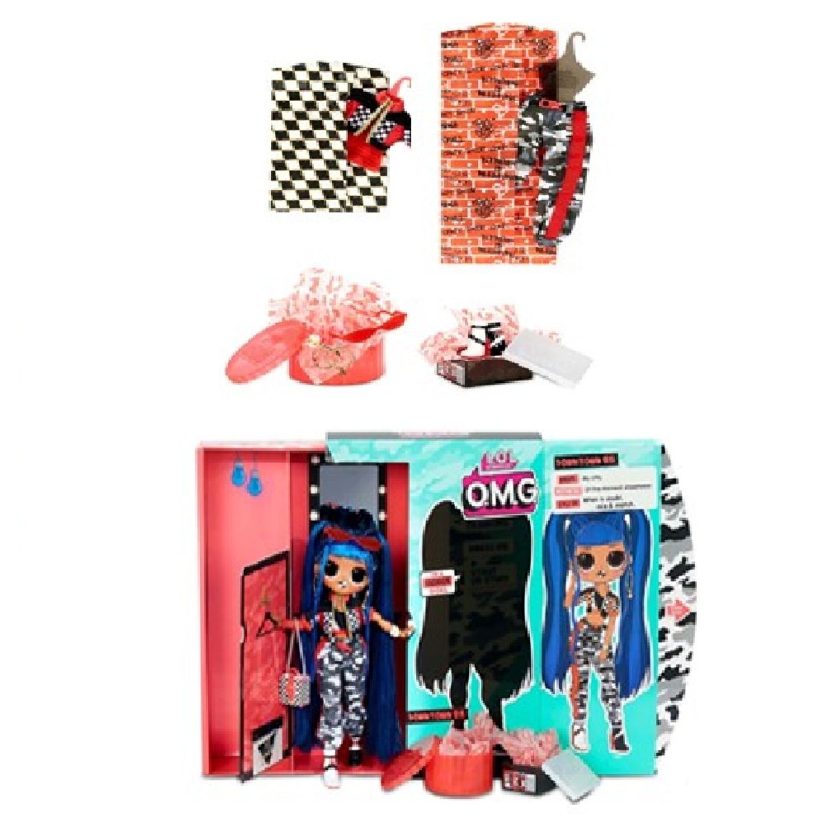 LOL - Muñeca LOL Surprise OMG Downtown B.B. con 20 sorpresas