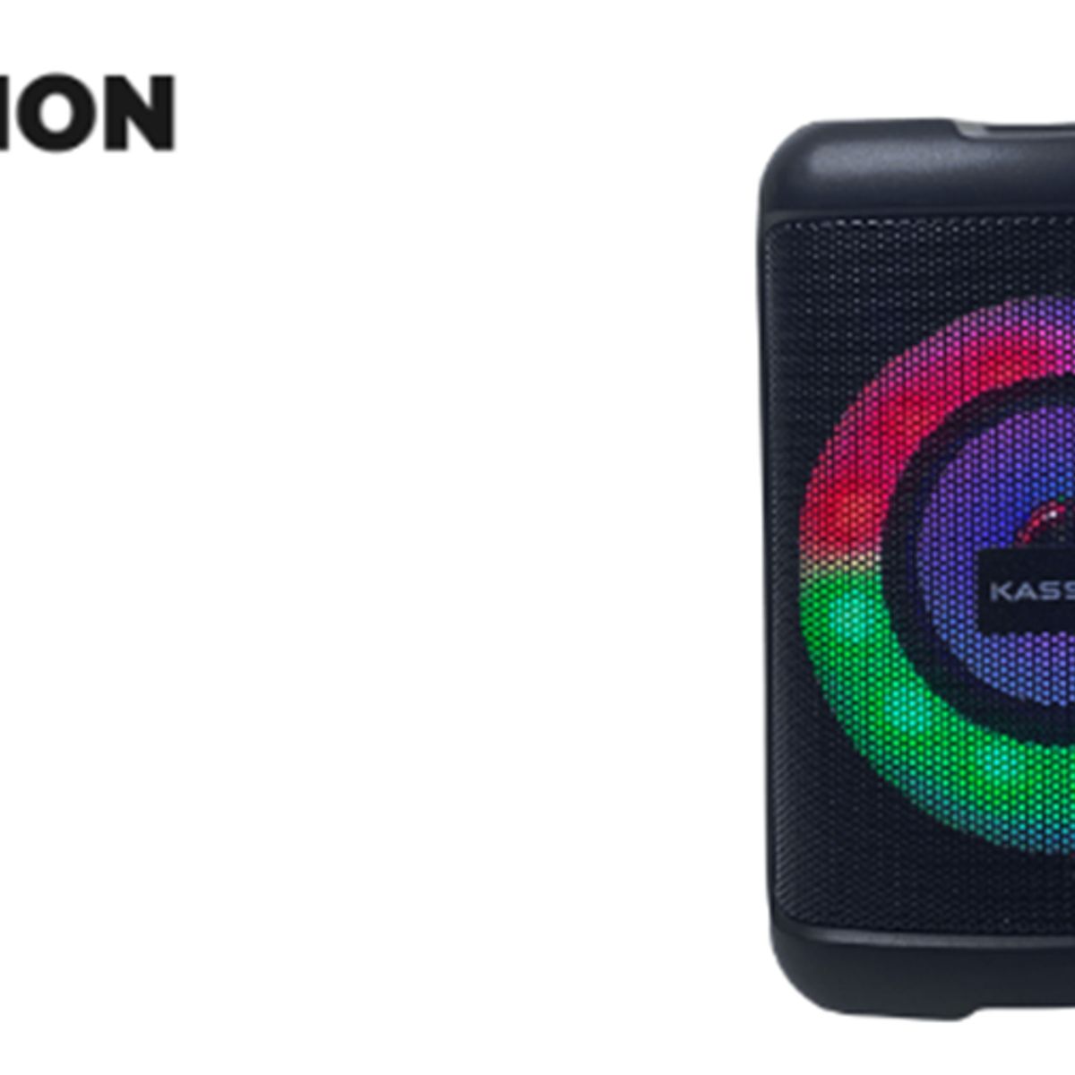 HALION - Parlante Portatil KASSEL K410 USB  Bluetooth LED KASSEL