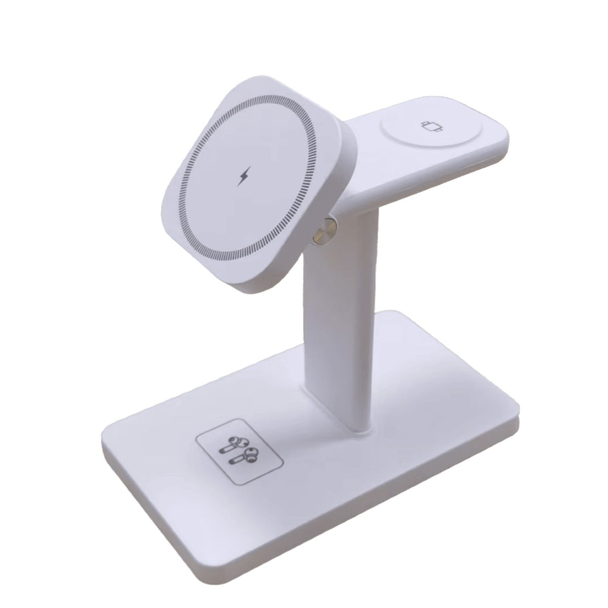 OEM - Cargador Inalámbrico Magnético 3 en 1 Para iPhone AirPods Apple Watch