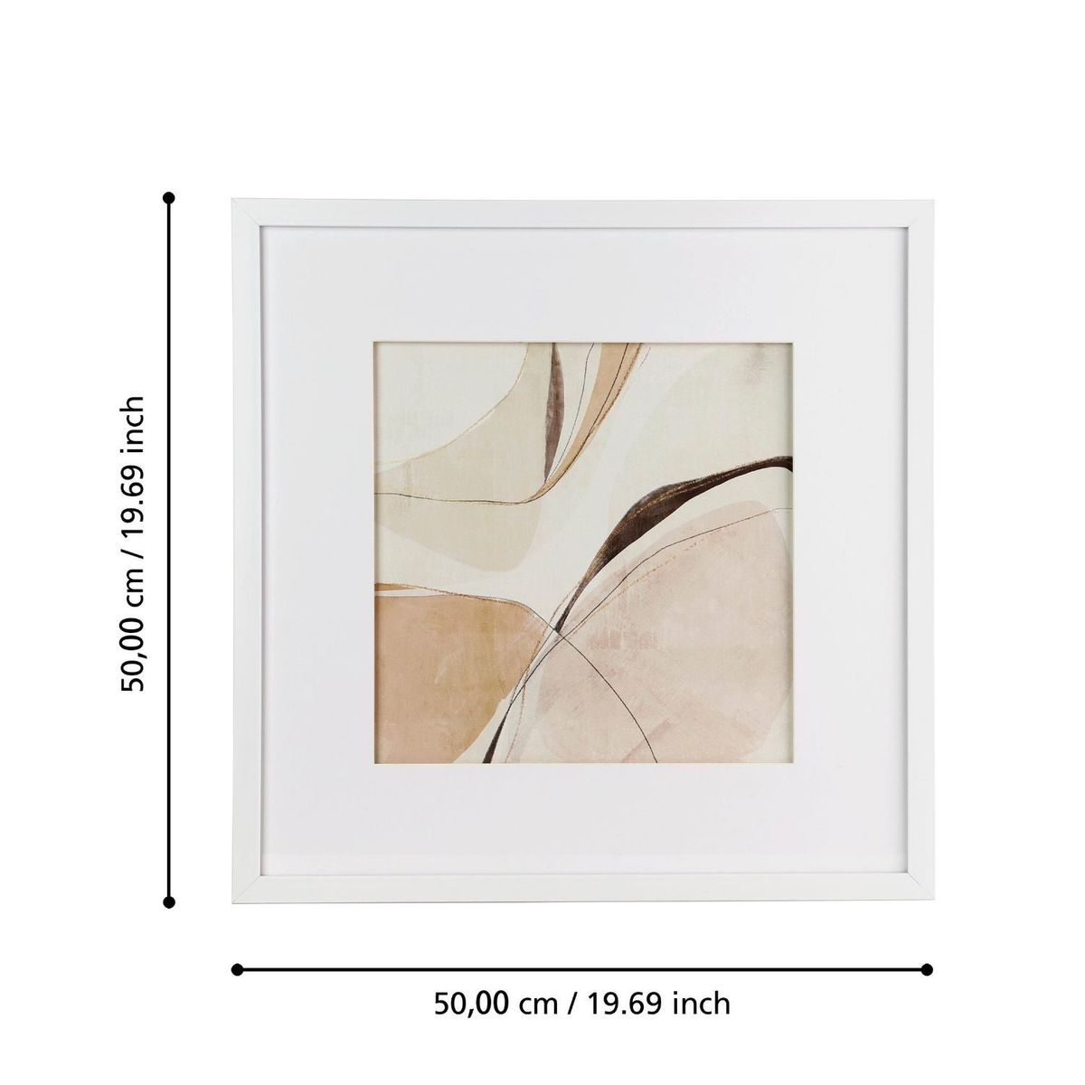 EGLO - Cuadro Roberval Blanco Y Café