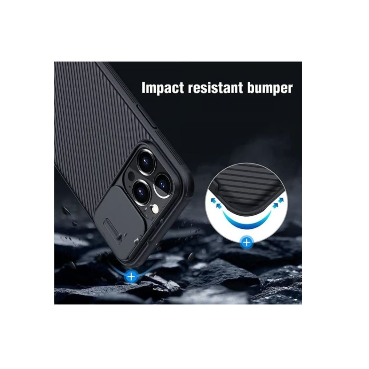 NILLKIN - Case Para Iphone 16 Plus NILLKIN Funda Iphone 16 plus anticaídas