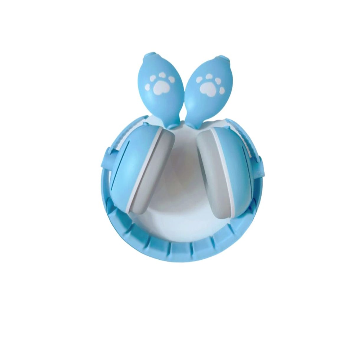 GENERICO - OREJERAS ANTIRUIDO 2 en 1 PARA BEBÉS - CELESTE