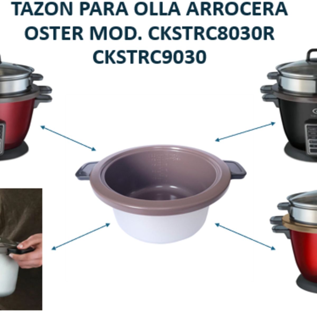 OSTER - TAZON PARA OLLA ARROCERA OSTER 2.2 L