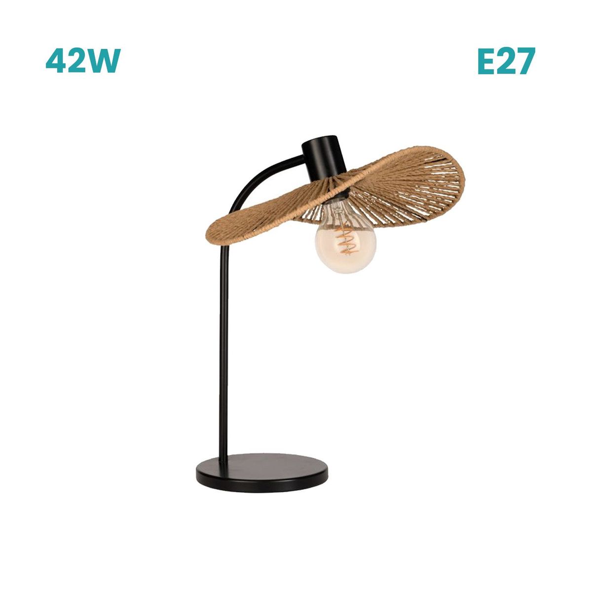 EGLO - Lamp De Mesa Siruela 1x42w