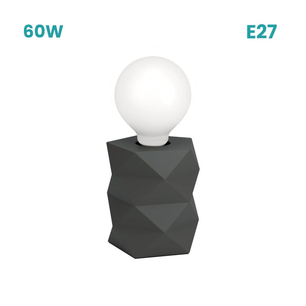 EGLO - Lamp De Mesa Swarby 1x60w D100