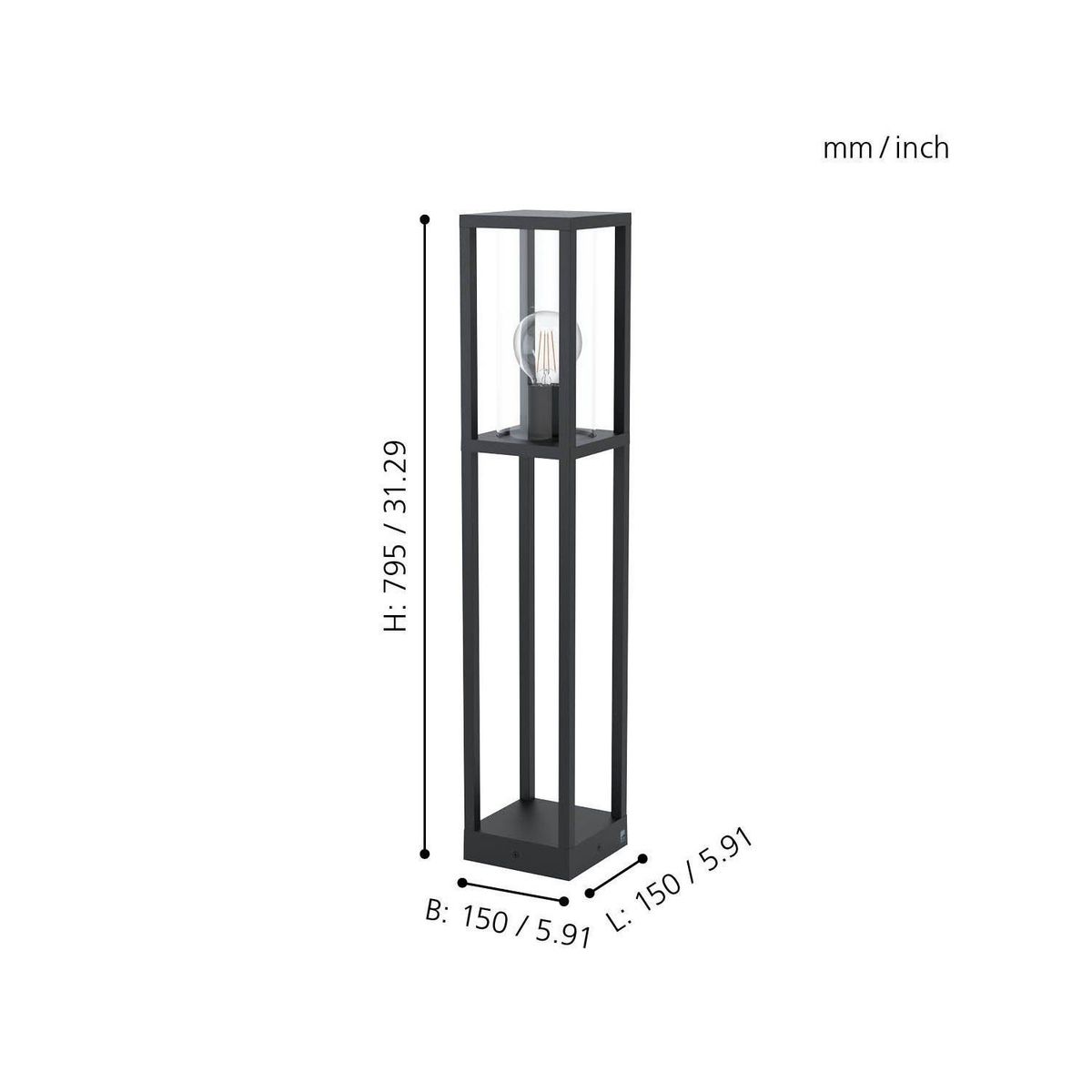 EGLO - Lámpara De Pie Eglo Cascinetta 1